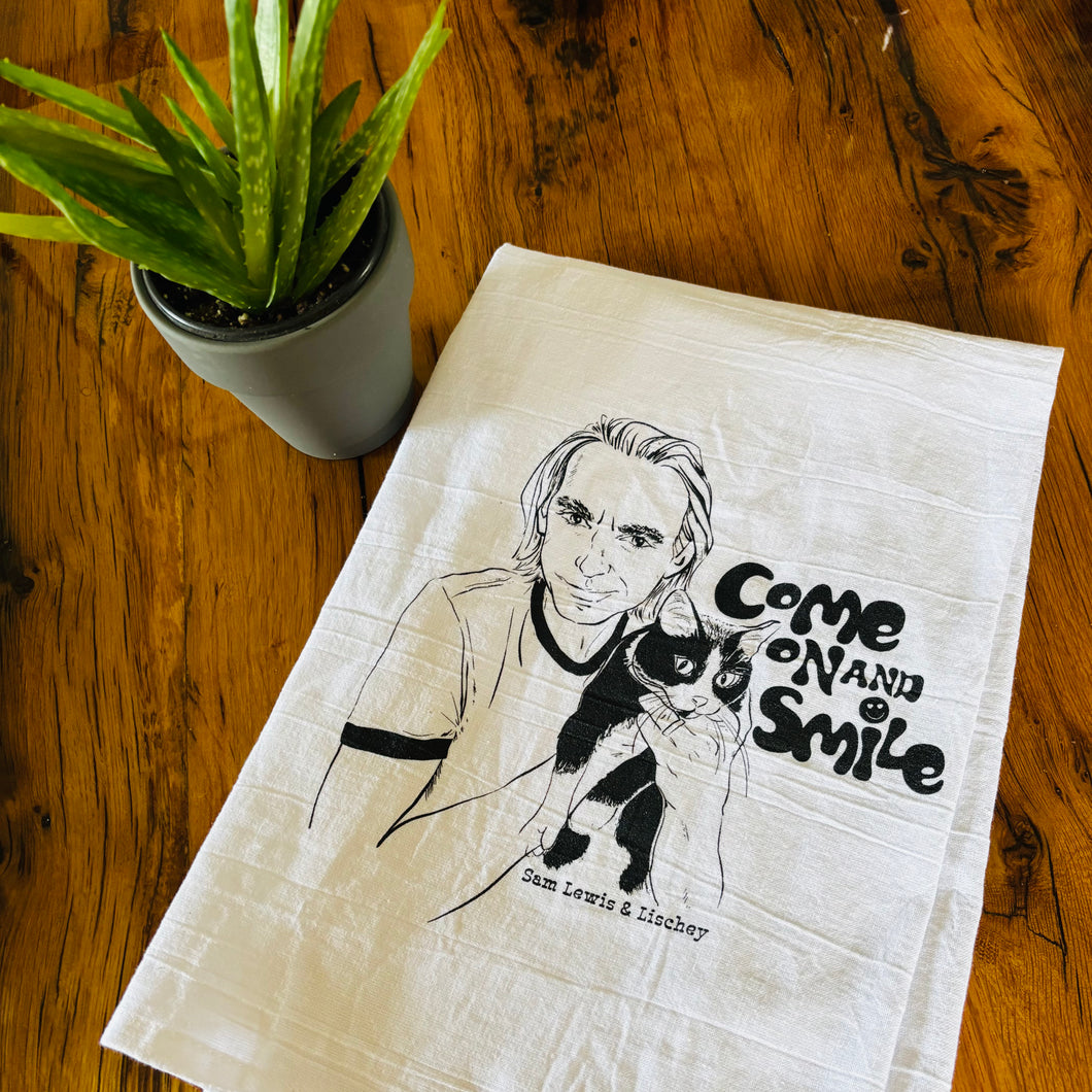 Come On & Smile Towel